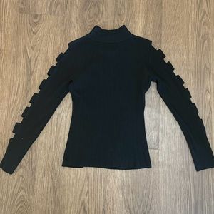 Black turtleneck